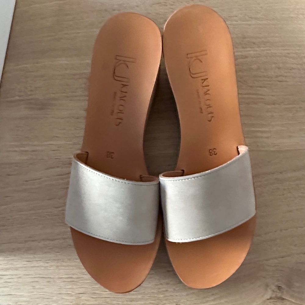 K.Jacques Kirielle Wedge slide size 38 NEW - Picture 6 of 6